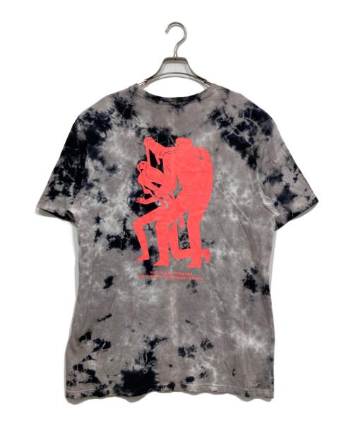 HUF（ハフ）HUF (ハフ) プリントカットソー グレー サイズ:Lの古着・服飾アイテム