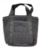 BRIEFINGブリーフィング）の古着「ボアハンドバッグ」｜グレー