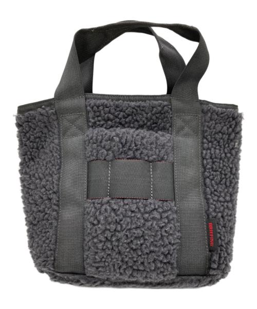 BRIEFING（ブリーフィング）BRIEFING (ブリーフィング) ボアハンドバッグ グレーの古着・服飾アイテム