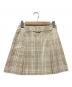 BURBERRY LONDON（バーバリーロンドン）の古着「ノバチェックスカート」｜ベージュ