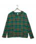 south2 west8（サウスツー ウエストエイト）の古着「チェックシャツパーカー」｜グリーン
