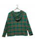 south2 west8 (サウスツー ウエストエイト) チェックシャツパーカー グリーン サイズ:XS：4000円