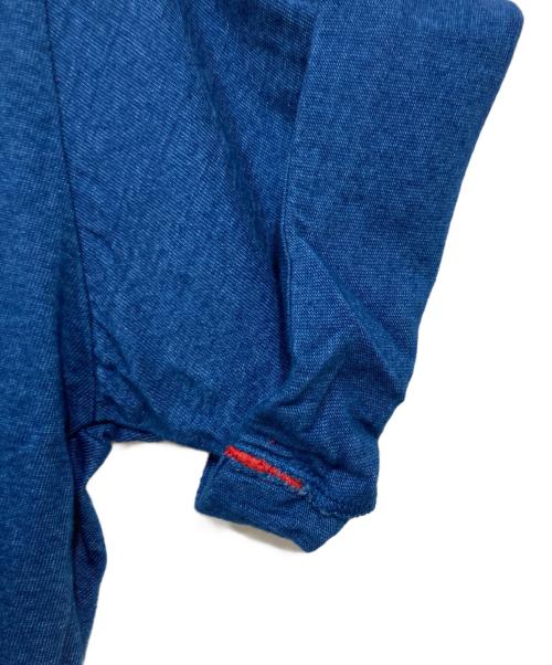 FOURTHIRTY（フォーサーティー）FOURTHIRTY (フォーサーティー) ロゴtシャツ ブルー サイズ:2の古着・服飾アイテム