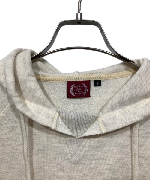 FOURTHIRTY（フォーサーティー）FOURTHIRTY (フォーサーティー) プルオーバーパーカー アイボリー サイズ:2の古着・服飾アイテム