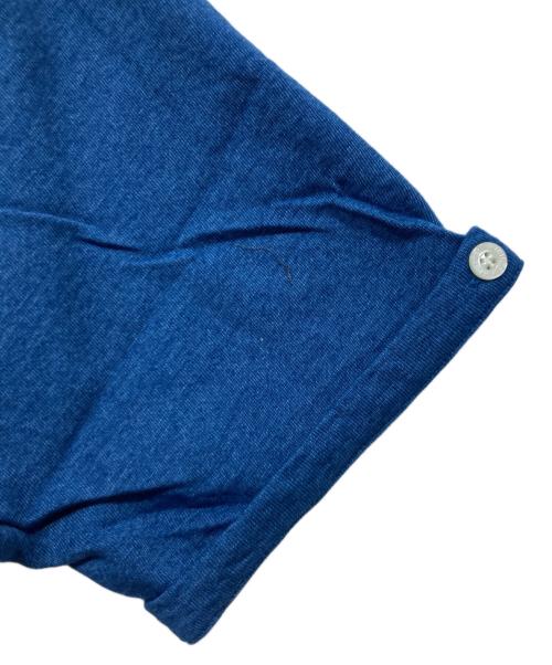 FOURTHIRTY（フォーサーティー）FOURTHIRTY (フォーサーティー) ロゴTシャツ　/FOLD SLEEVE TEE ブルー サイズ:2の古着・服飾アイテム