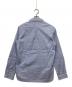 FOURTHIRTY (フォーサーティー) ピンストライプボタンダウン長袖シャツ ブルー サイズ:2：3000円