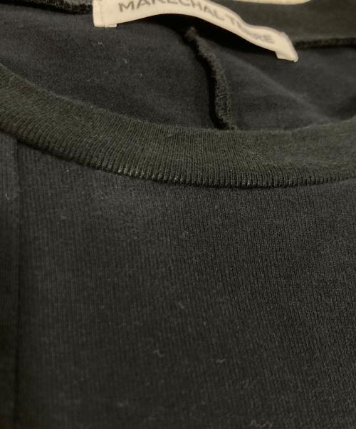 MARECHAL TERRE（マルシャルテル）MARECHAL TERRE (マルシャルテル) レースプリーツトップス ブラック サイズ:2の古着・服飾アイテム