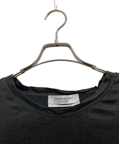 Yves Saint Laurent（イヴサンローラン）Yves Saint Laurent (イヴサンローラン) シルクブラウス ブラック サイズ:Sの古着・服飾アイテム