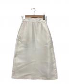 machattマチャット）の古着「膝丈スカート」｜アイボリー