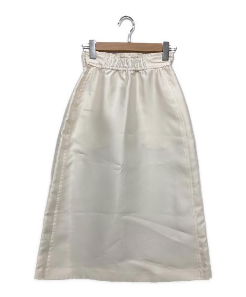 machatt（マチャット）machatt (マチャット) 膝丈スカート アイボリー サイズ:36の古着・服飾アイテム
