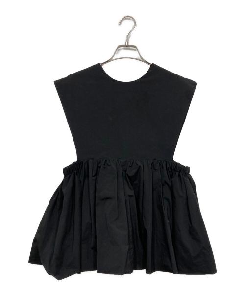 St.cecilia（セントセシリア）St.cecilia (セントセシリア) バルーンジレ ブラック サイズ:Freeの古着・服飾アイテム