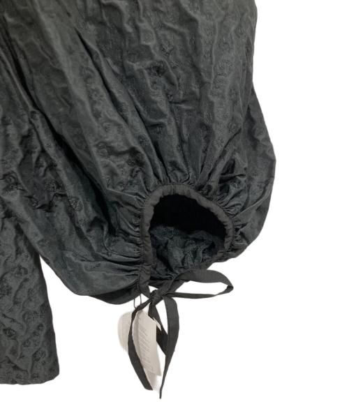 St.cecilia（セントセシリア）St.cecilia (セントセシリア) ピーナッツブラウス ブラック サイズ:36の古着・服飾アイテム