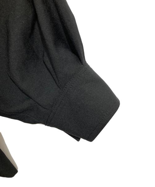 Adam et Rope（アダム エ ロペ）Adam et Rope (アダム エ ロペ) 2WAYシルエットシャツジャケット ブラック サイズ:Freeの古着・服飾アイテム