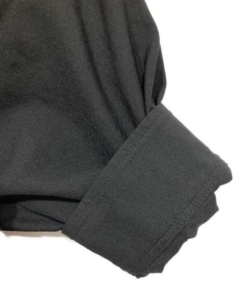 Adam et Rope（アダム エ ロペ）Adam et Rope (アダム エ ロペ) 2WAYシルエットシャツジャケット ブラック サイズ:Freeの古着・服飾アイテム