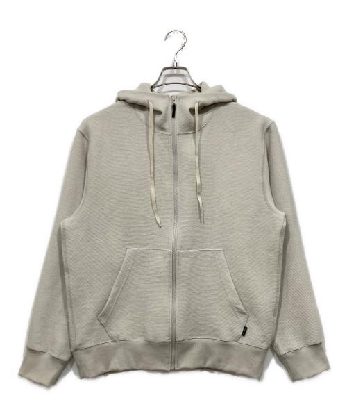 THE NORTH FACE（ザ ノース フェイス）THE NORTH FACE (ザ ノース フェイス) コンフォーティブワッフルフルジップフーディ ベージュ サイズ:Lの古着・服飾アイテム