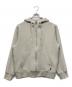 THE NORTH FACE（ザ ノース フェイス）の古着「コンフォーティブワッフルフルジップフーディ」｜ベージュ
