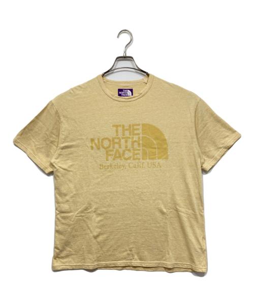 THE NORTHFACE PURPLELABEL（ザ・ノースフェイス パープルレーベル）THE NORTHFACE PURPLELABEL (ザ・ノースフェイス パープルレーベル) Cotton Rayon Field Graphic Tee / コットン レーヨン グラフィック Tシャツ イエロー サイズ:Mの古着・服飾アイテム