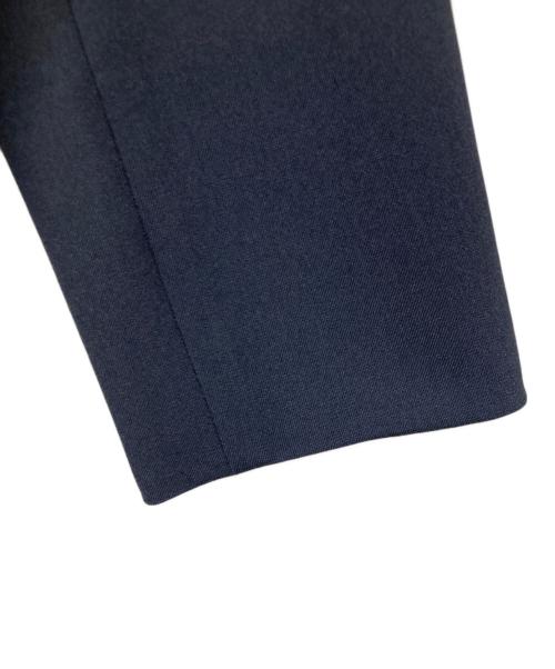 NEWYORKER（ニューヨーカー）NEWYORKER (ニューヨーカー) ノーカラージャケット ブルー サイズ:9ARの古着・服飾アイテム