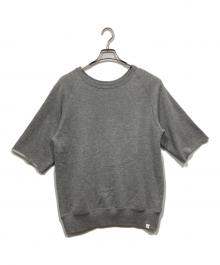 LOOPWHEELER×LOWERCASE（ループウィラー×ロウワーケース）の古着「Half Sleeve Sweat」｜グレー