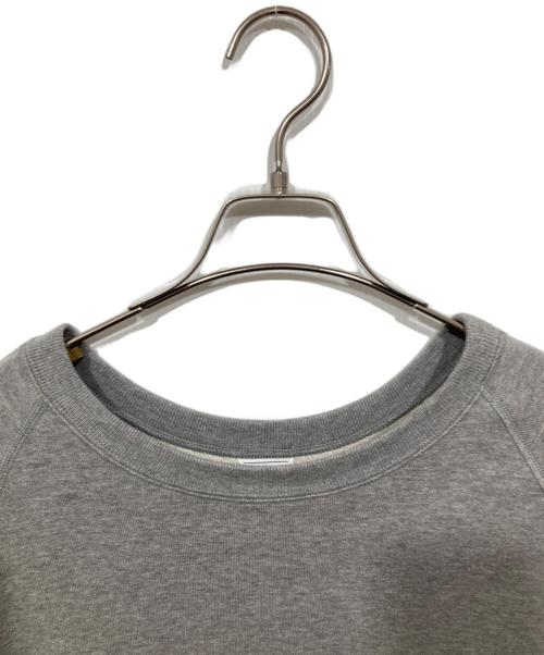 LOOPWHEELER（ループウィラー）LOOPWHEELER (ループウィラー) LOWERCASE (ロウワーケース) Half Sleeve Sweat グレー サイズ:MEDIUMの古着・服飾アイテム
