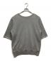 LOOPWHEELER (ループウィラー) LOWERCASE (ロウワーケース) Half Sleeve Sweat グレー サイズ:MEDIUM：5000円