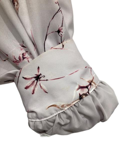 Snidel（スナイデル）Snidel (スナイデル) ベストディテールプリントワンピ グレーの古着・服飾アイテム