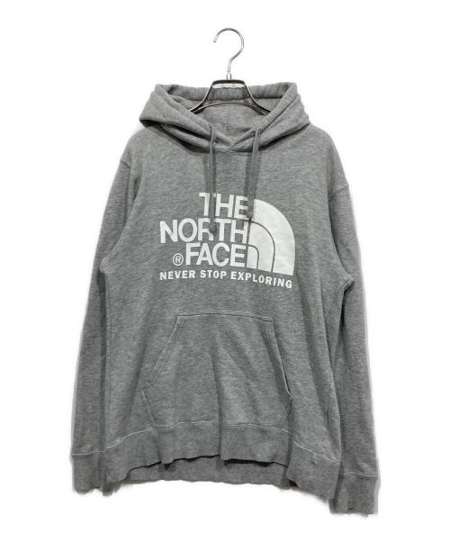 THE NORTH FACE（ザ ノース フェイス）THE NORTH FACE (ザ ノース フェイス) ロゴフーディ グレー サイズ:Ｓの古着・服飾アイテム