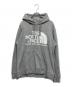 THE NORTH FACE（ザ ノース フェイス）の古着「ロゴフーディ」｜グレー