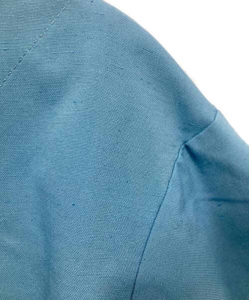 ADORE（アドーア）ADORE (アドーア) プリペラドビーブラウス ブルー サイズ:Mの古着・服飾アイテム