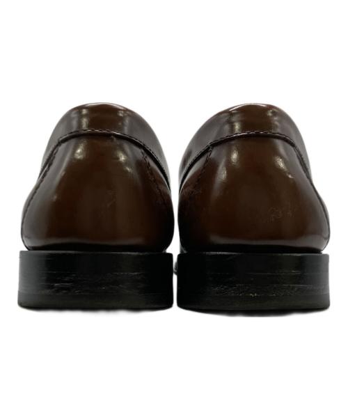 WEEJUNS G.H.BASS（ウィージャンズジーエイチバス）WEEJUNS G.H.BASS (ウィージャンズジーエイチバス) コインローファー ブラウン サイズ:6 1/2の古着・服飾アイテム