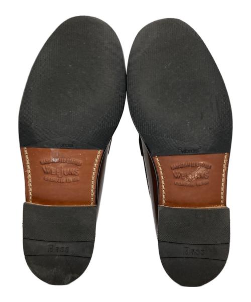 WEEJUNS G.H.BASS（ウィージャンズジーエイチバス）WEEJUNS G.H.BASS (ウィージャンズジーエイチバス) コインローファー ブラウン サイズ:6 1/2の古着・服飾アイテム