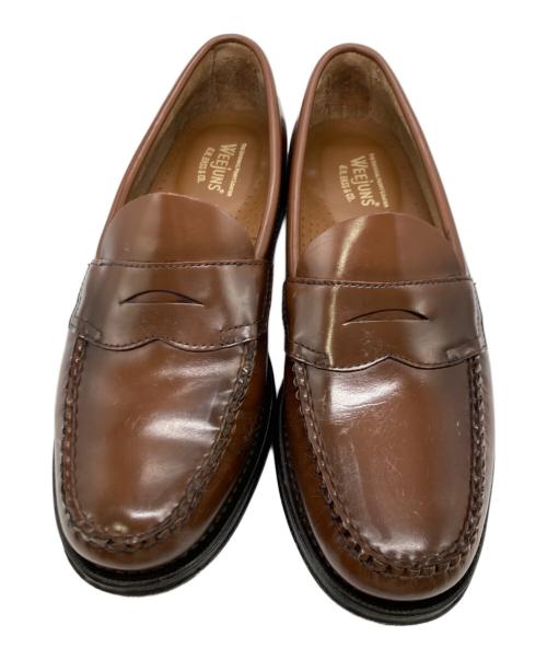 WEEJUNS G.H.BASS（ウィージャンズジーエイチバス）WEEJUNS G.H.BASS (ウィージャンズジーエイチバス) コインローファー ブラウン サイズ:6 1/2の古着・服飾アイテム