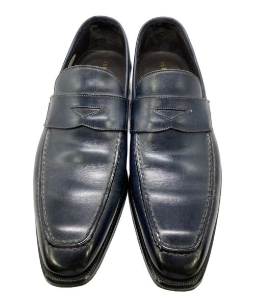 ISETAN MEN'S（イセタンメンズ）ISETAN MEN'S (イセタンメンズ) ローファー ネイビー サイズ:40の古着・服飾アイテム