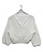 VERMEIL par ienaヴェルメイユ パー イエナ）の古着「Crisp Cotton Relax プルオーバー」｜ホワイト