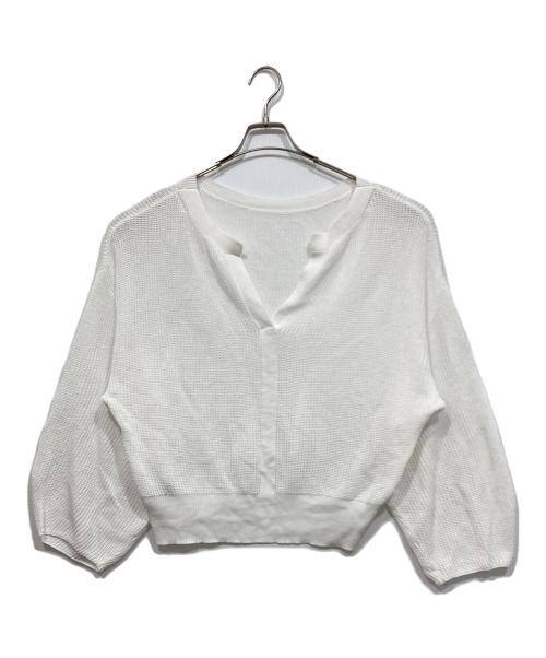 VERMEIL par iena（ヴェルメイユ パー イエナ）VERMEIL par iena (ヴェルメイユ パー イエナ) Crisp Cotton Relax プルオーバー ホワイト サイズ:サイズ表記なしの古着・服飾アイテム