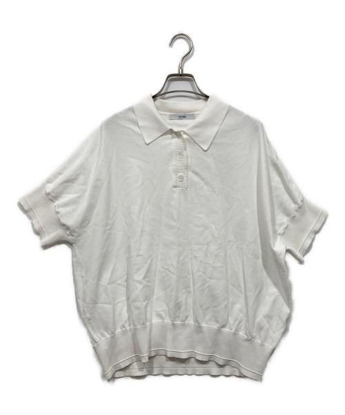 JOURNAL STANDARD relume（ジャーナルスタンダード レリューム）JOURNAL STANDARD relume (ジャーナルスタンダード レリューム) 半袖ポロシャツ ホワイト サイズ:表記なしの古着・服飾アイテム