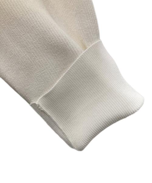 Spick and Span（スピック＆スパン）Spick and Span (スピックアンドスパン) 片畔ニットカーディガン ホワイト サイズ:表記なしの古着・服飾アイテム