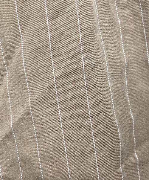 SLOBE IENA（スローブ イエナ）SLOBE IENA (スローブ イエナ) フィブリルストライプリラックスパンツ ベージュ サイズ:36の古着・服飾アイテム