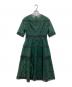 CELFORD (セルフォード) オーナメントコンビドレス グリーン サイズ:M：7000円