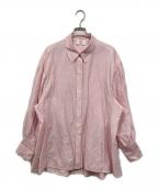 1er Arrondissementプルミエ アロンディスモン）の古着「ギャザーブラウス」｜ピンク