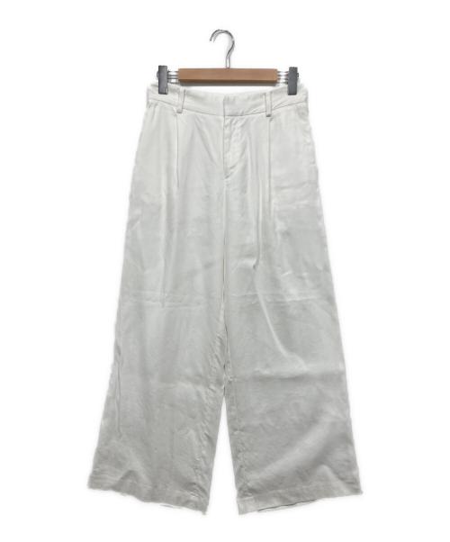 EVERYDAY I LIKE.（エヴリデイ アイ ライク）EVERYDAY I LIKE. (エヴリデイ アイ ライク) サマーワイドスラックスパンツ ホワイト サイズ:Sの古着・服飾アイテム