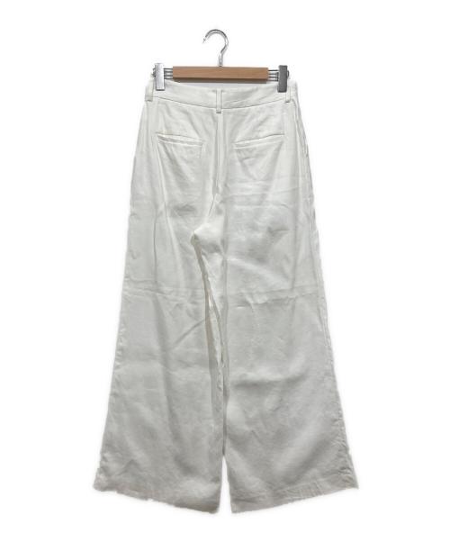 EVERYDAY I LIKE.（エヴリデイ アイ ライク）EVERYDAY I LIKE. (エヴリデイ アイ ライク) サマーワイドスラックスパンツ ホワイト サイズ:Sの古着・服飾アイテム