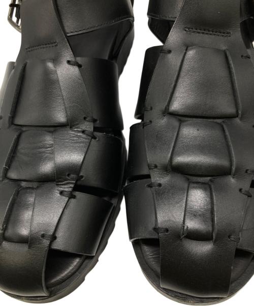 PARABOOT（パラブーツ）PARABOOT (パラブーツ) PACIFIC グルカサンダル ブラック サイズ:42の古着・服飾アイテム