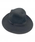 s'yteサイト）の古着「ウールハット」｜ブラック