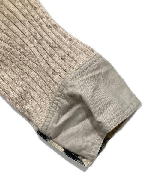 BURBERRY LONDON（バーバリーロンドン）BURBERRY LONDON (バーバリーロンドン) ニットジャケット ベージュ サイズ:４の古着・服飾アイテム