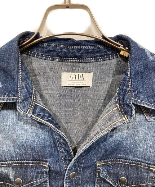 GYDA（ジェイダ）GYDA (ジェイダ) ウエスタンデニムスカートライクショーパン ブルー サイズ:Mの古着・服飾アイテム