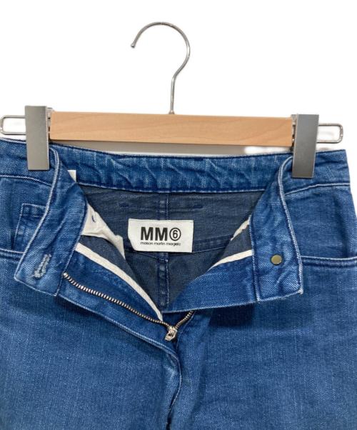 Maison Martin Margiela（メゾンマルタンマルジェラ）Maison Martin Margiela (メゾンマルタンマルジェラ) デニムスキニーパンツ ブルー サイズ:38の古着・服飾アイテム