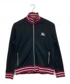BURBERRY BLACK LABELバーバリーブラックレーベル）の古着「トラックジャケット」｜ブラック