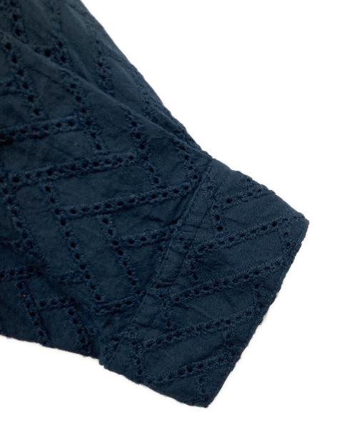 URBAN RESEARCH DOORS（アーバンリサーチドアーズ）URBAN RESEARCH DOORS (アーバンリサーチドアーズ) カラミロングスリーブシャツ ネイビー サイズ:Lの古着・服飾アイテム