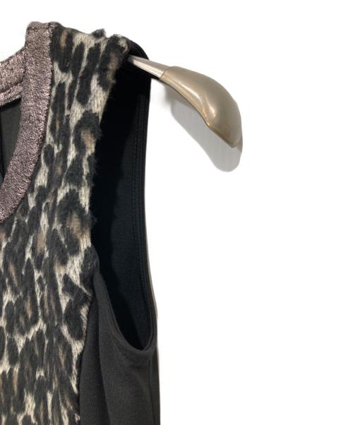 PAOLA FRANI（パオラフラーニ）PAOLA FRANI (パオラフラーニ) ノースリーブワンピース ブラック サイズ:38 未使用品の古着・服飾アイテム